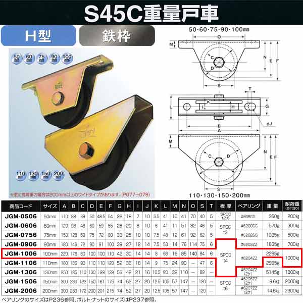 襳ť S45C ̸ͼ Ŵ H JGM-1006 100mm 1