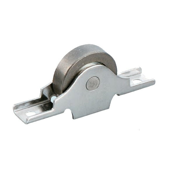 ヨコヅナ ベアリング入 ステンレス戸車 ( ビス付) 36 袖平 SBS-0363