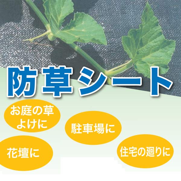 防草シート 約1年耐候 サイズ1m幅×50m長