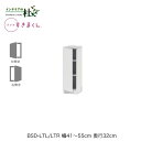 【受注生産】フジイ ブックすきまくん BSD-LTL/LTR 幅41~55cm 奥行32cm 高さ95.7cm ロータイプ 扉 右開 左開 本棚 書棚 ブックシェルフ サイズオーダー 選べるカラー 日本製 隙間収納 スリム シンプル 完成品 送料無料