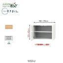【受注生産】フジイ ワードローブすきまくん WSD-U 幅56〜70cm 高さ30〜40cm 上置き 天井押板付き サイズオーダー 両開 選べるカラー 日本製 ...