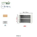 【受注生産】フジイ ワードローブすきまくん WSD-U 幅56〜70cm 高さ41〜60cm 上置き 天井押板付き サイズオーダー 両開 選べるカラー 日本製 ...