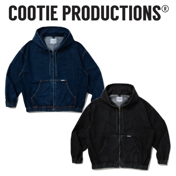 COOTIE (�����ƥ���) 12.5oz Denim Zip Up Hooded ... 