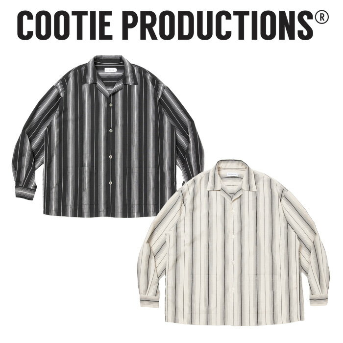 COOTIE (�����ƥ���)  Dobby Chain Stripe L/S Ca ... 