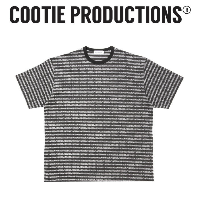 COOTIE (�����ƥ���) Supima Jacquard Border S/S ... 