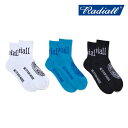 RADIALL ラディアル CRADLE - 1PAC SOX SHORT/DRALON 【ショートソックス 靴下】【2025 SPRING&SUMMER COLLECTION】【RAD-25SS-PAC069】【インタープレイ INTERPLAY】