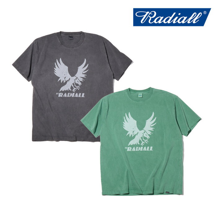樂天商城 - RADIALL ラディアル EAGLE TIP - CREW NECK T-SHIRT S/S 【ショートスリーブ Tシャツ 半袖】【2026 SPRING & SUMMER 新作】【RAD-26SS-TEE005】【インタープレイ INTERPLAY】