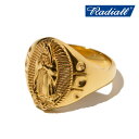 RADIALL ラディアル CRADLE - PINKY RING(GOLD PLATED) 【ピンキーリング 指輪】【2025 MID SUMMER EXHIBITION】【RAD-JWL062-02】【インタープレイ INTERPLAY】