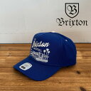 BRIXTON(ブリクストン)Brixton Motel NP SNAPBACK CAP【キャップ 帽子 ブリクストン キャップ】【人気 シンプル】