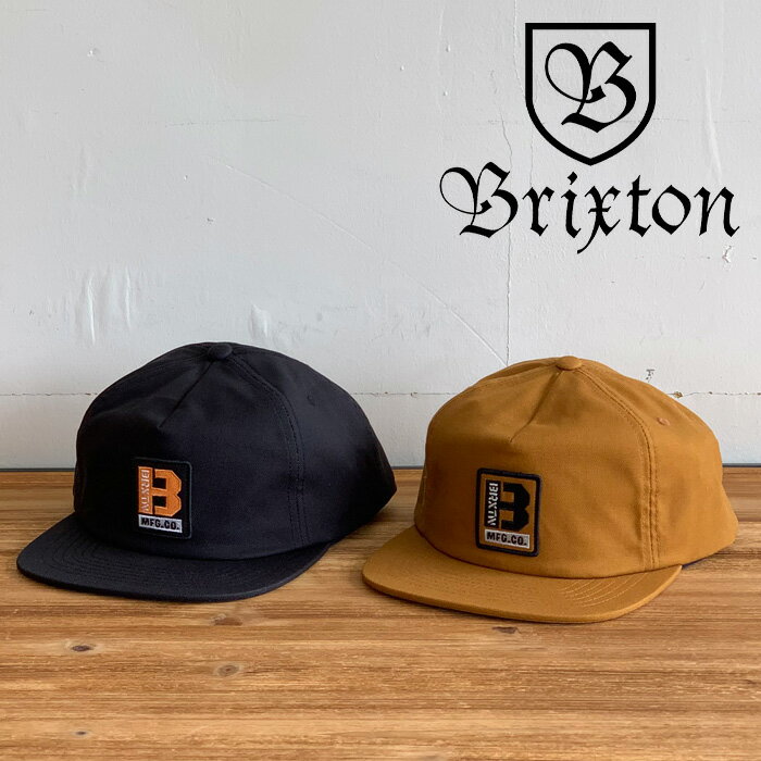 BRIXTON(ブリクストン)BUILDERS MP ADJ (BLACK)(GLDBN)