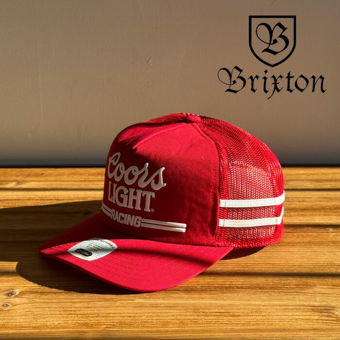 BRIXTON(ブリクストン)COORS LIGHT RACING MP TRUCKER HAT【キャップ 帽子 ブリクストン キャップ】【人気 シンプル】