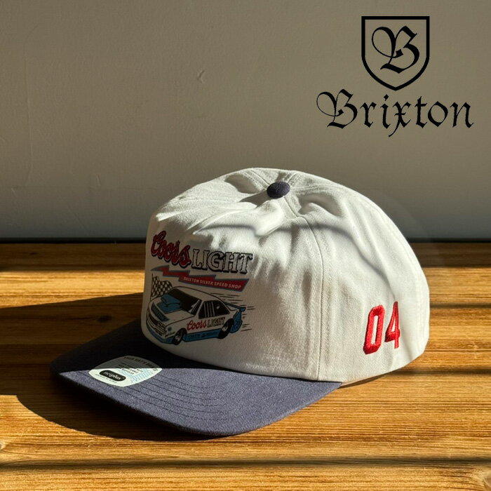 BRIXTON(ブリクストン)COORS LIGHT BLOWER MP SNAPBACK CAP【キャップ 帽子 ブリクストン キャップ】【人気 シンプル】