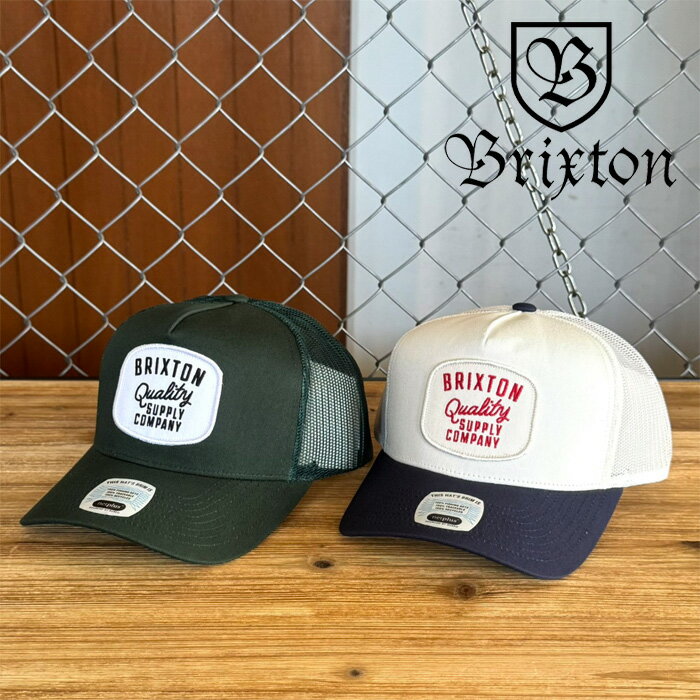 BRIXTON(�֥ꥯ���ȥ�)HUBAL NetPlus Trucker Hat ... 