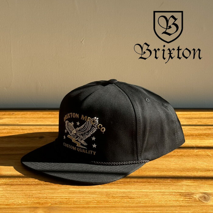 BRIXTON(ブリクストン)LAMONT MP SNAPBACK CAP【キャップ 帽子 ブリクストン キャップ】【人気 シンプル】