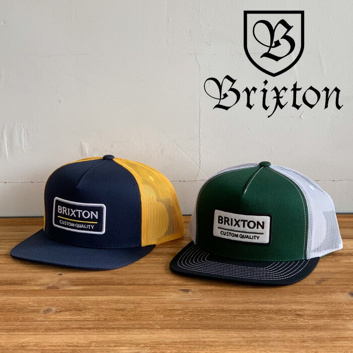 BRIXTON(ブリクストン)PALMER PROPER MP MESH CAP (WNYBG)(PNNWB) 【メッシュキャップ 帽子 5パネル】