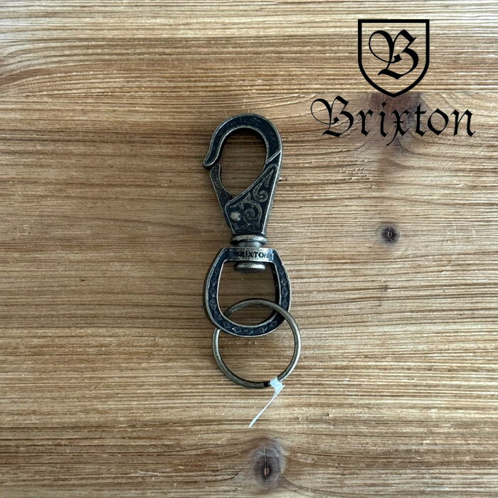 乐天商城 - BRIXTON(ブリクストン)SCROLL KEYCHAIN【キーチェーン キーホルダー】【人気 シンプル】
