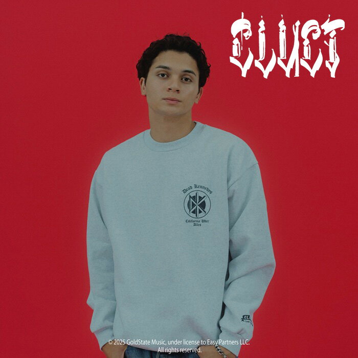 CLUCT (���饯��)CALIFORNIA UBER ALLES[CREW SWEAT]�ڥ��롼�ͥå� �������åȡۡ�#05096�ۡ�CLUCT / DEAD...