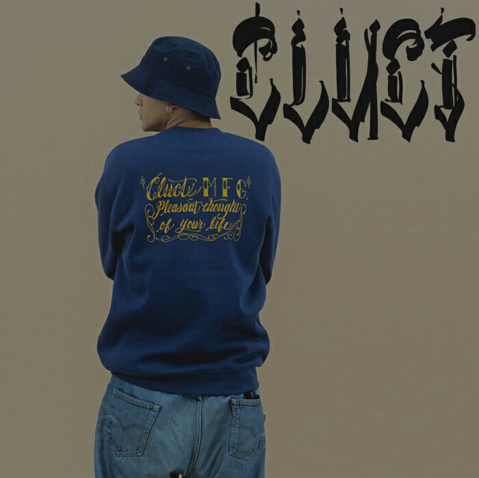 CLUCT (クラクト)LIFE[CREW SWEAT]【スウェット】【#05124】【2025WINTER】【お取り寄せ商品 キャンセル不可】