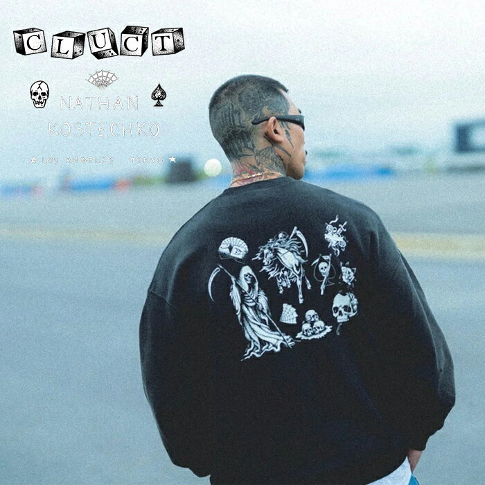 CLUCT (���饯��)CREW SWEAT [NATHAN KOSTECHKO]  ... 