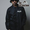 SOFTMACHINE (ソフトマシーン) C/S JK【コーチジャケット】【ブラック グリーン タトゥー】【2024 SPRING SUMMER COLLECTION】【お取り寄せ商品 キャンセル不可】