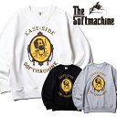 楽天InterplaySOFTMACHINE （ソフトマシーン）EAST SIDER SWEAT【スウェット】【ブラック ホワイト グレー タトゥー】【2024 SPRING&SUMMER COLLECTION】【お取り寄せ商品 キャンセル不可】