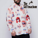 SOFTMACHINE (ソフトマシーン)LAYERS SHIRTS L/S【シャツ 長袖】【ホワイト タトゥー】【2024 SUMMER VACATION 先行予約】【キャンセル不可】