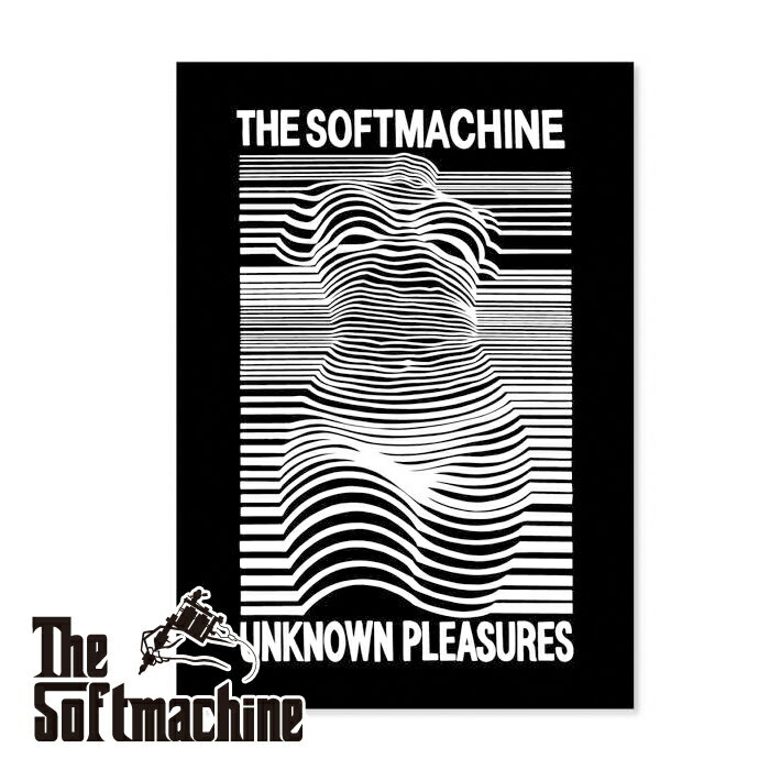 SOFTMACHINE (ソフトマシーン)PLEASURES POSTER【ポスター】【ホワイト A3 タトゥー】【2024 SUMMER VACATION 先行予約】【キャンセル不可】