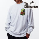 SOFTMACHINE (ソフトマシーン)TIME HAS COME SWEAT【スウェット】【ホワイト ブラック グレー タトゥー】【2024 AUTUMN&...