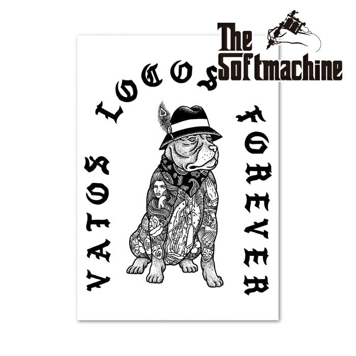 SOFTMACHINE (ソフトマシーン)VATOS LOCOS POSTER【ポスター】【タトゥー おしゃれ】【2024SPRING&SUMMER COLLECTION新作】