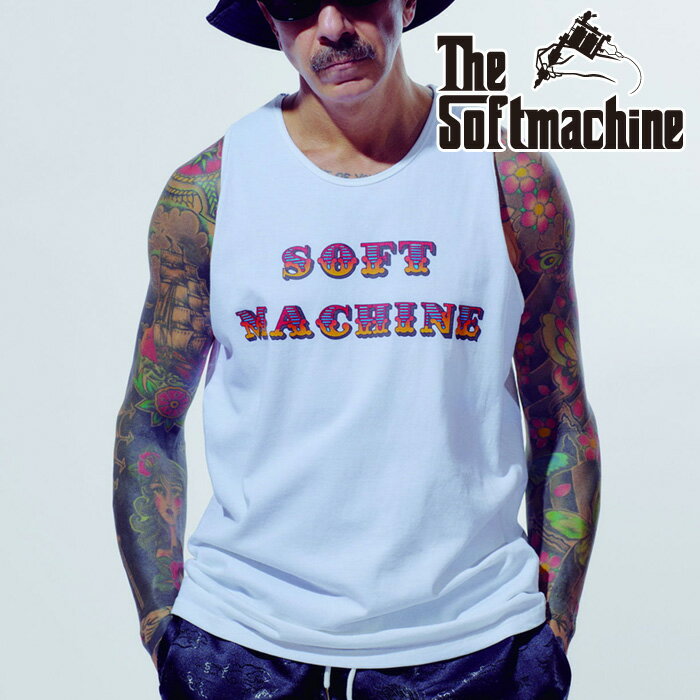SOFTMACHINE (եȥޥ)CASTLE LOGO TANKڥ󥯥ȥåסۡڥۥ磻 ֥å ȥۡ2026 SPRING & SUMM...