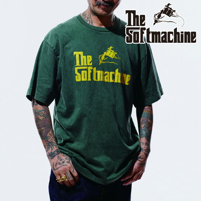 Rakuten - SOFTMACHINE (ソフトマシーン) GOD FADE-T(T-SHIRTS)【Tシャツ】【ブラック ネイビー タトゥー】【2026 SUMMER VACATION 先行予約】【予約商品 キャンセル不可】