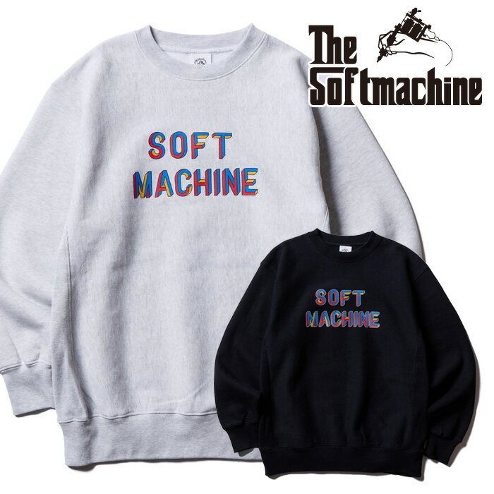SOFTMACHINE (���եȥޥ�����)MULTIPLE LOGO SWEAT�ڥ������åȡۡڥ֥�å� ���졼 ���ȥ����ۡ�2026 SPRING & SUM...