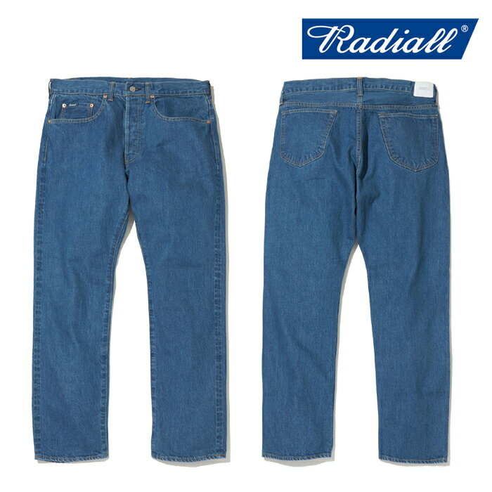 RADIALL (ラディアル) KUSTOM 350B-STRAIGHT FIT PANTS 【デニムパンツ ジーンズ 定番 ストレート】【2021 AUTUMN&WINTER COLLECTION】【RAD-DNM-PT008-02】