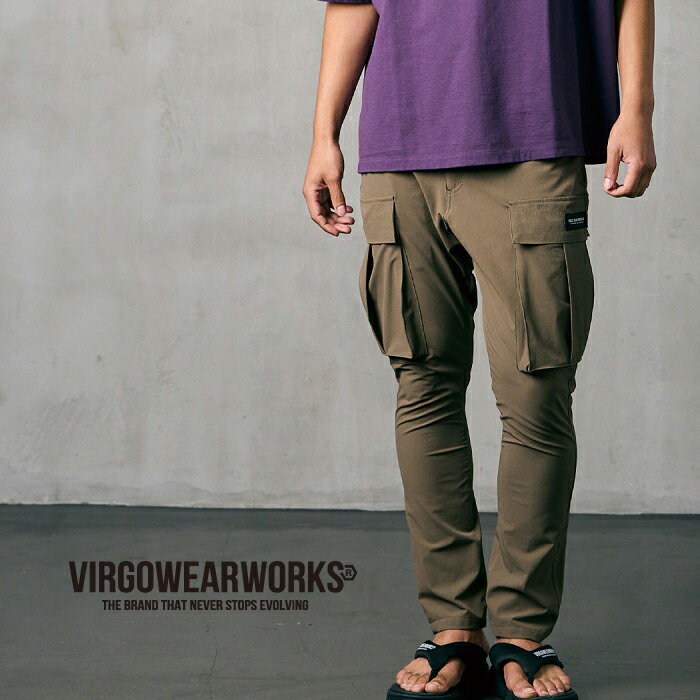 VIRGOwearworks (�����르�����������) SLIM MILITARY STRETCH CARGO�ڥ������ѥ�ġۡ�VG-PT-458�ۡ�2026...