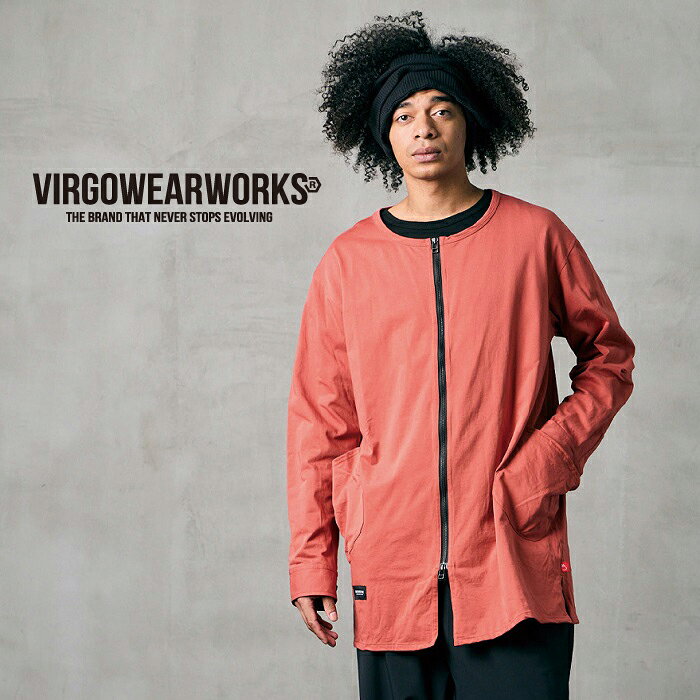VIRGOwearworks (�����르�����������) ESSENCE ZIP SHIRT�ڥ��åץ���ġۡ�VG-SH-273�ۡ�2026 SPRING&SU...