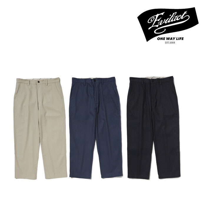 EVILACT (イーブルアクト)CANVAS PANTS【キャンバスパンツ】【EA26-ACT1-P01】【2026 SPRING/SUMMER 新作】 インタープレイ INTERPLAY