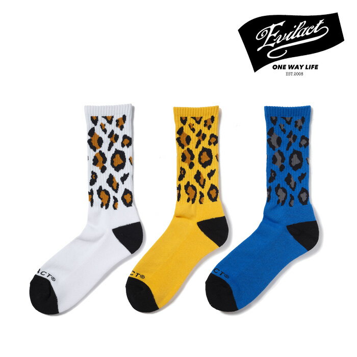 EVILACT (イーブルアクト)LEOPARD SOCKS【ソックス 靴下 レオパード】【EA26-LEOSOCKS】【2026 SPRING/SUMMER 新作】 インタープレイ INTERPLAY