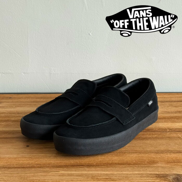 樂天商城 - VANS バンズ ヴァンズ SKATE LOAFER (BLACK) 【スケート ローファー スウェード】【おしゃれ シンプル 定番】【VN000VA6BKA】【インタープレイ INTERPLAY】