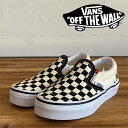 VANS バンズ ヴァンズ KIDS CLASSIC SLIP-ON (CHECKERBOARD) 【キッズ スリッポン 子供 スニーカー おしゃれ】【VANS KIDS】【VN000ZBUE01】【インタープレイ INTERPLAY】