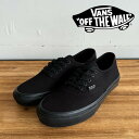 VANS バンズ ヴァンズ SKATE AUTHENTIC (BLACK/BLACK) 【オーセンティック スケート スニーカー】【おしゃれ シンプル 定番 ブラック】【VN0A5FC8BKA】【インタープレイ INTERPLAY】