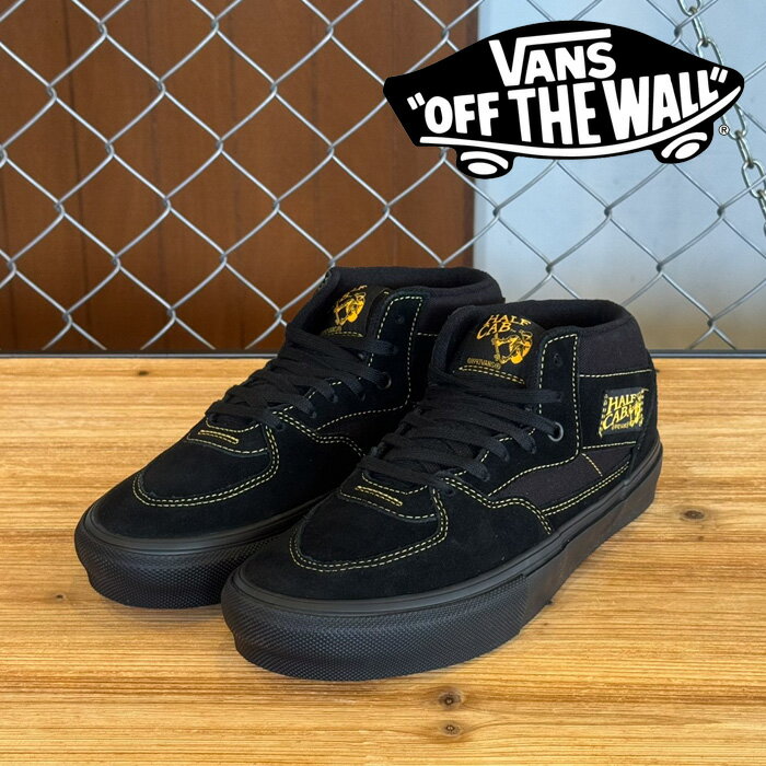 VANS �Х� ������  SKATE HALF CAB (BLACK/MU ... 