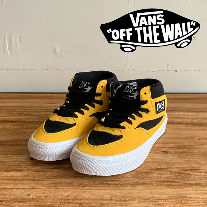 VANS バンズ ヴァンズ SKATE HALF CAB BRUCE LEE BLK/YEL【ハーフキャブ バンズ スニーカー】【ブルース・リー】【VN0A5FCDY23】【インタープレイ INTERPLAY】