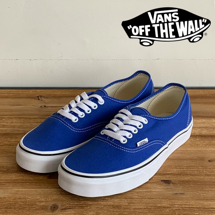 VANS バンズ ヴァンズ AUTHENTIC DAZZLING BLUE 【オーセンティック】【VANS バンズ スニーカー】【定番 シンプル おしゃれ】【VN0A5KS96RE】【インタープレイ INTERPLAY】