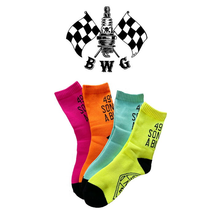 B.W.G100% SOCKS 2024【ソックス 靴下】【新作 即発送可能】【BLUCO ブルコ】