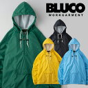 楽天InterplayBLUCO （ブルコ） PULLOVER PARKA 【プルオーバー パーカー】【141-31-004】【お取り寄せ商品 キャンセル不可】【2024 SPRING&SUMMER】