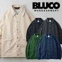 BLUCO (ブルコ) 60/40 CHIN STRAP COACH JACKET 【コーチジャケット】【141-31-041】【お取り寄せ商品 キャンセル不可】【2024 SPRING SUMMER】