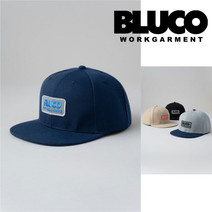 BLUCO (ブルコ)6PANEL CAP -Patch-