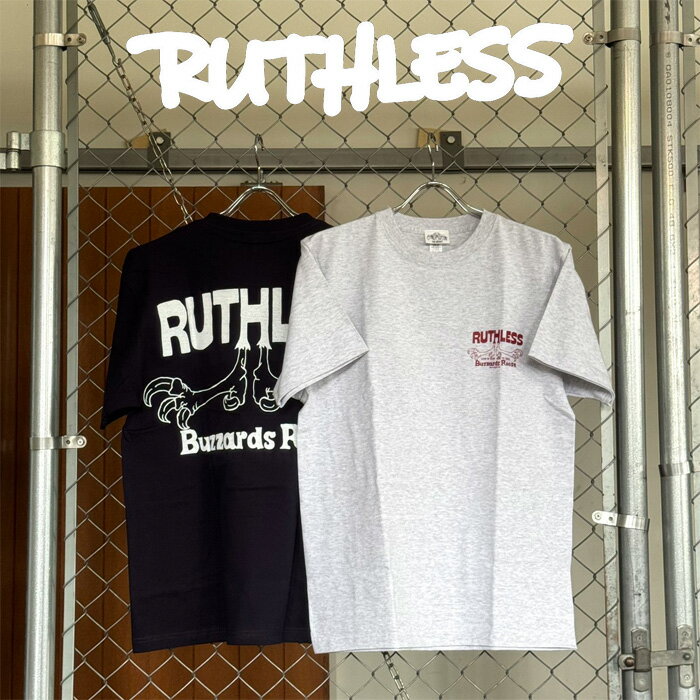 RUTHLESS (�롼���쥹)BIG FOOT LOGO S/S TEE��T ... 