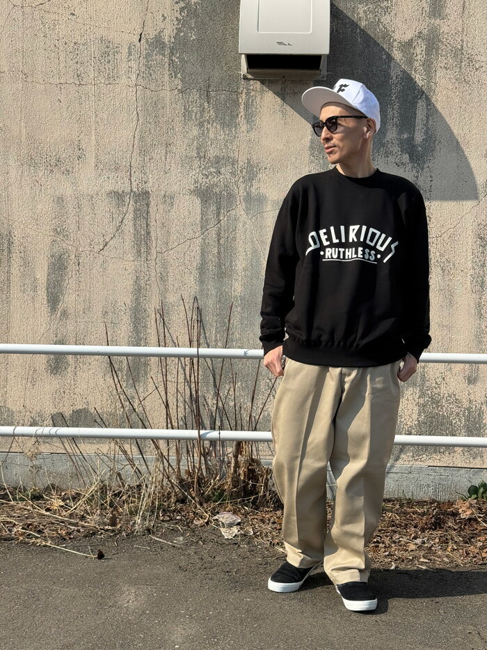 楽天市場】RUTHLESS (ルースレス)DeLiRiOus crew neck sweat 【クルー