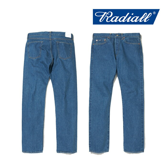 RADIALL (ラディアル) KUSTOM 235B-SLIM FIT PANTS 【デニムパンツ ジーンズ 定番 スリム】【2020 AUTUMN&WINTER COLLECTION】【RAD-DNM-PT001-02】